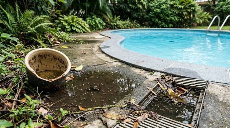 Mosquito Prevention Tips for Backyards, Pools, and Drainage Areas