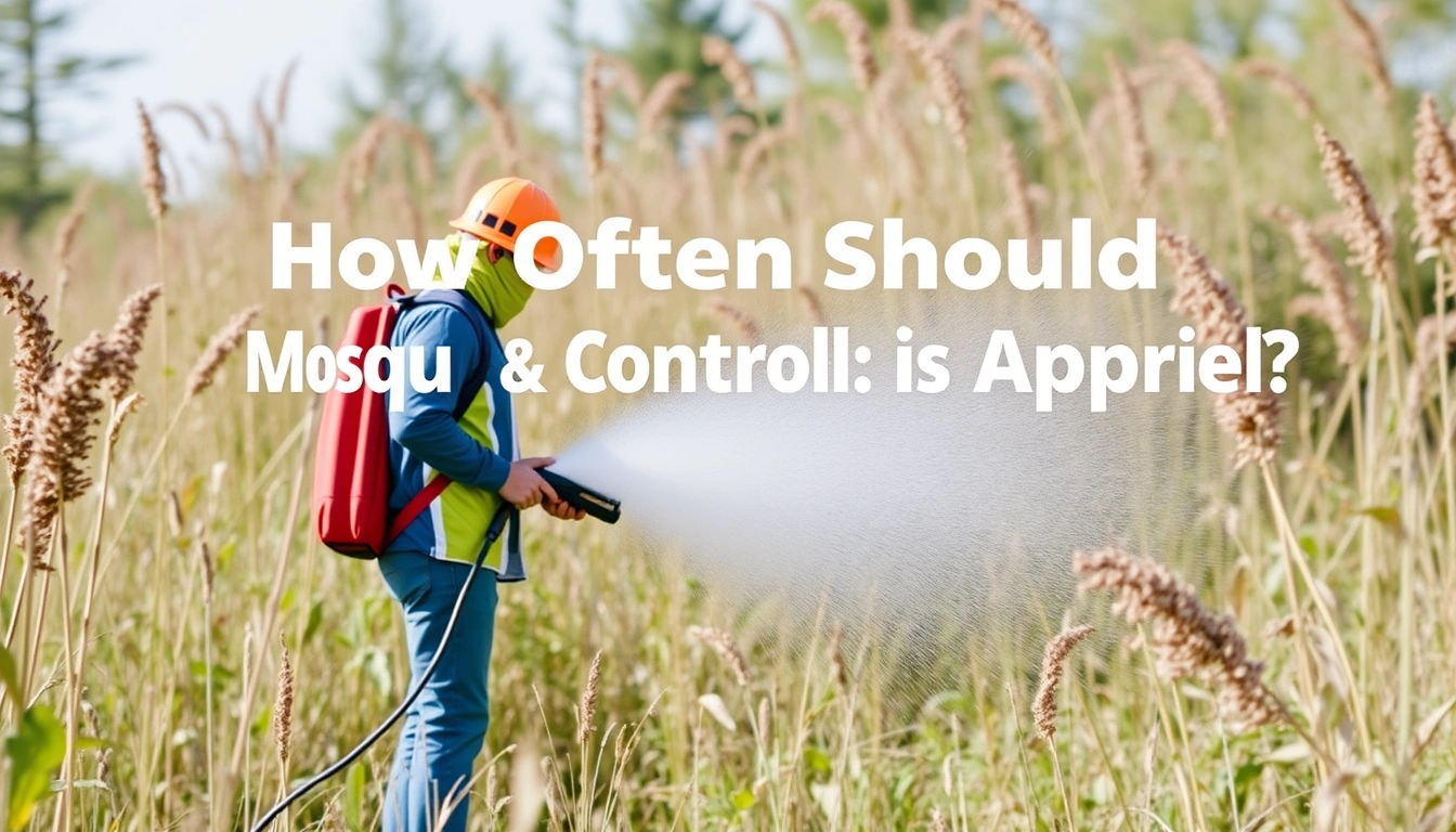 How Often Should Mosquito Control Be Applied?