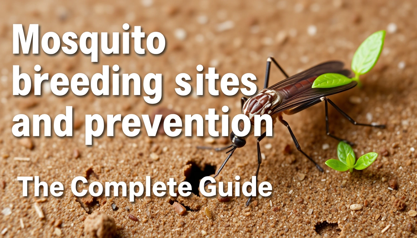 Mosquito breeding sites and prevention — The Complete Guide