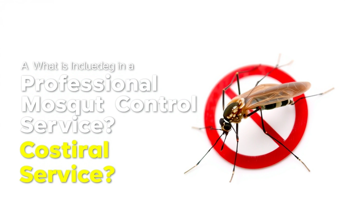 What Is Included in a Professional Mosquito Control Service? What Is Included in a Professional Mosquito Control Service?