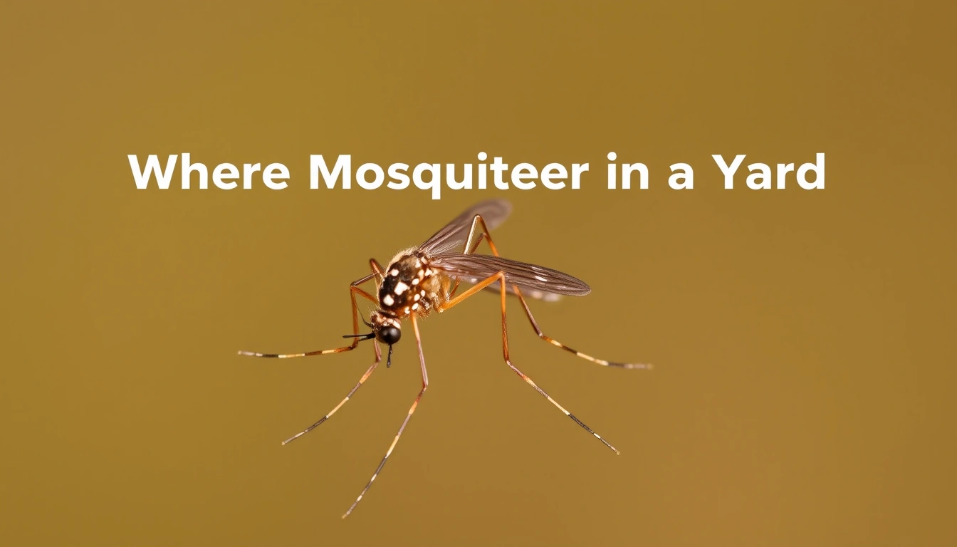 Where Mosquitoes Breed in a Yard and How to Find the Source