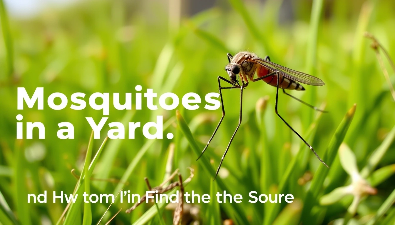 Where Mosquitoes Breed in a Yard and How to Find the Source